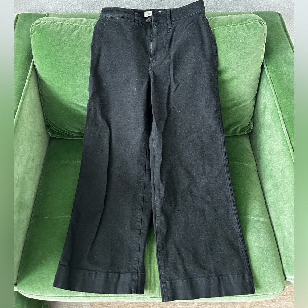 Madewell Emmett Wide Leg Crop Pants